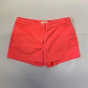 Crewcuts by J. Crew Bright Coral Girls Chino Short